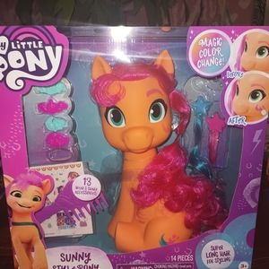 My little pony  sunny style pony  10 inch